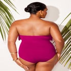 Fringe Bandeau One Piece Swimsuit image number null