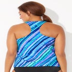 Chlorine Resistant Racerback Tankini Top image number null