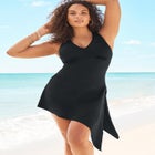Multi-Style Convertible Swim Dress image number null