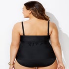 Smocked Bandeau Tankini Top image number null