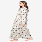 Long Flannel Nightgown image number null
