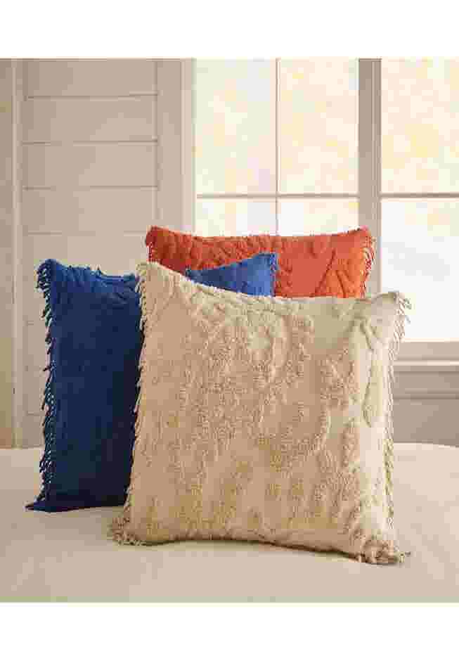 Paisley Chenille Standard Sham image number 1