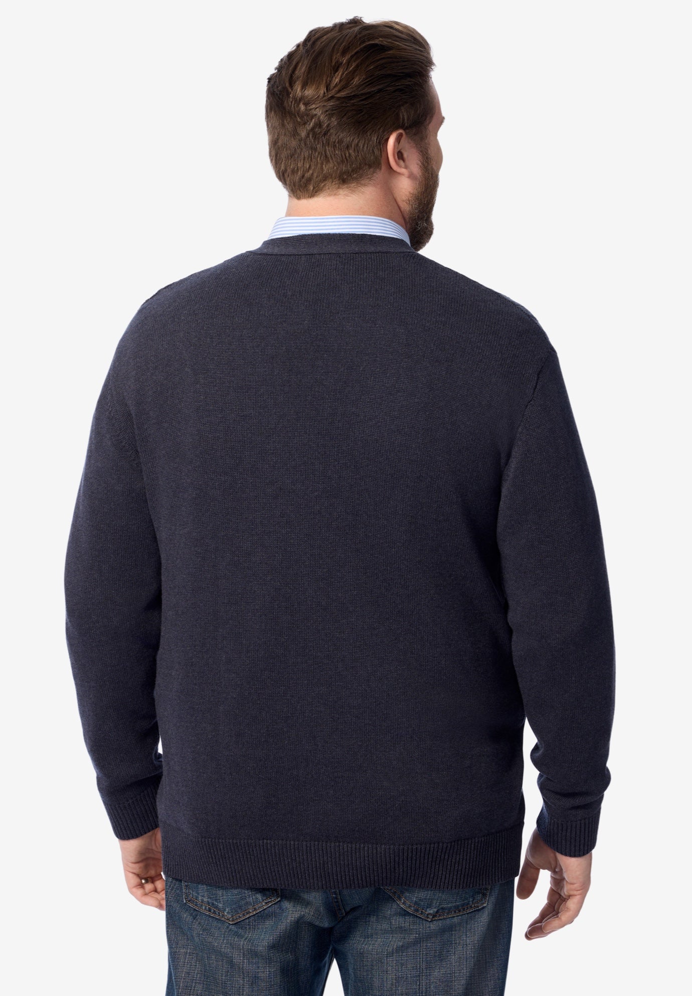 Shoreman&rsquo;s Cardigan Cable Knit Sweater image number 1