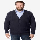 Shoreman&rsquo;s Cardigan Cable Knit Sweater image number null