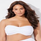 Valentine Ruched Bandeau Bikini Top image number null