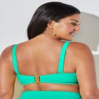 Valentine Ruched Bandeau Bikini Top image number null