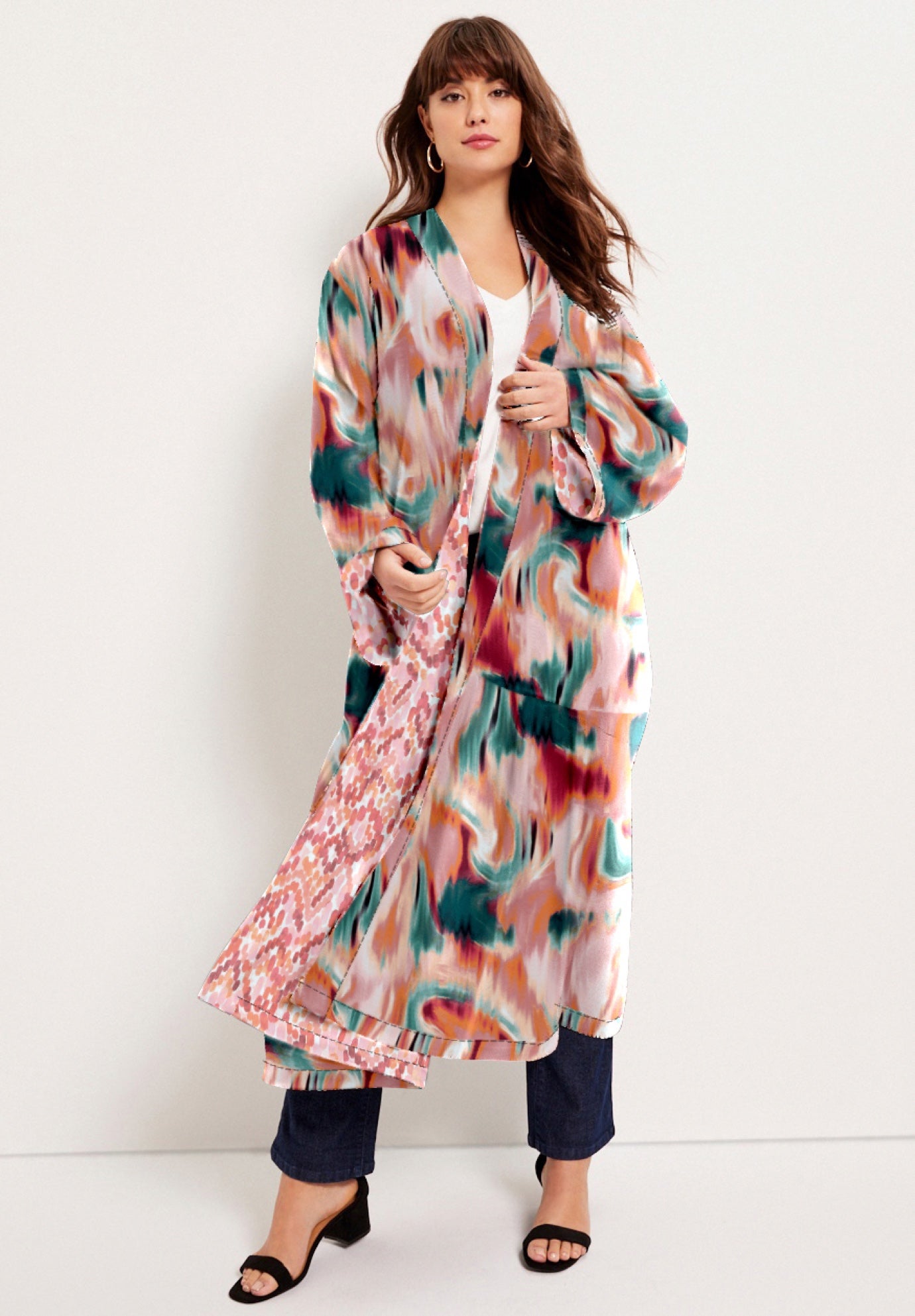 Reversible Printed Duster image number 0