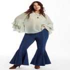 Ruffled Chiffon Blouse image number null