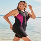 Chlorine-Resistant Unitard Romper image number null