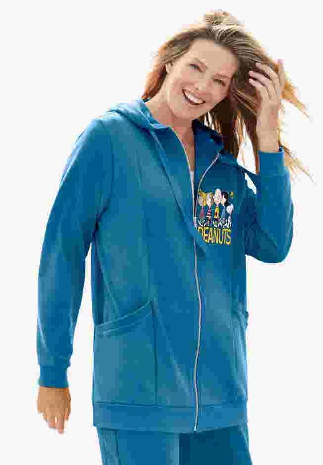 Peanuts Fleece Zip Hoodie image number 0