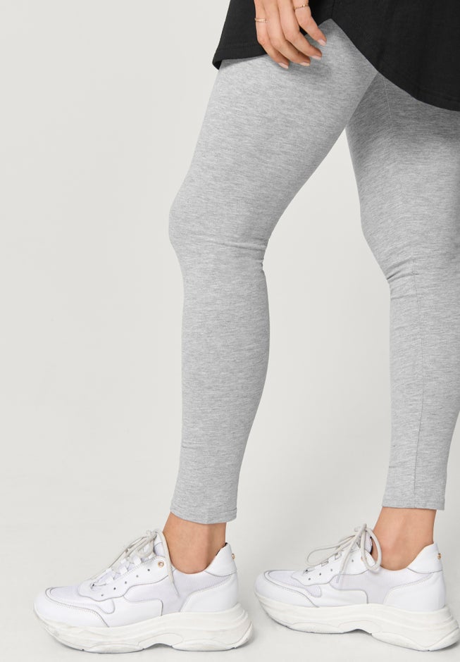 Cotton Spandex Full Length Leggings image number 1