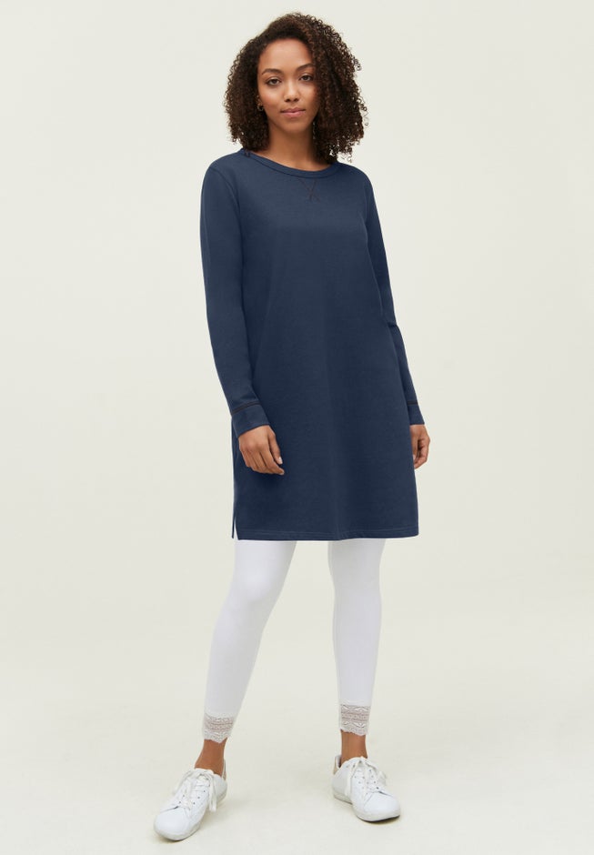 French Terry Tunic Dress image number 2