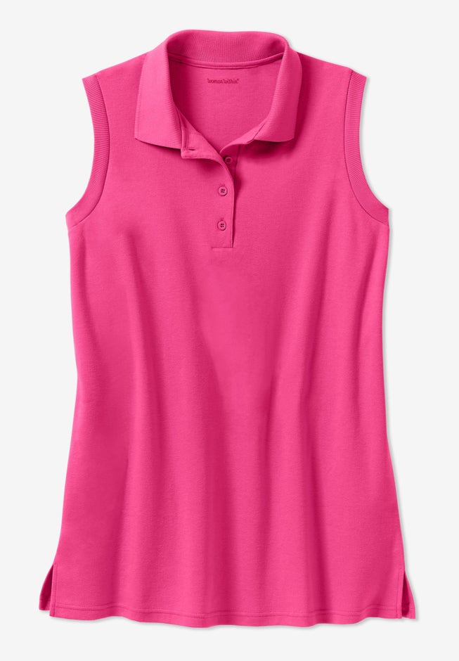 Sleeveless Polo Tunic image number 3