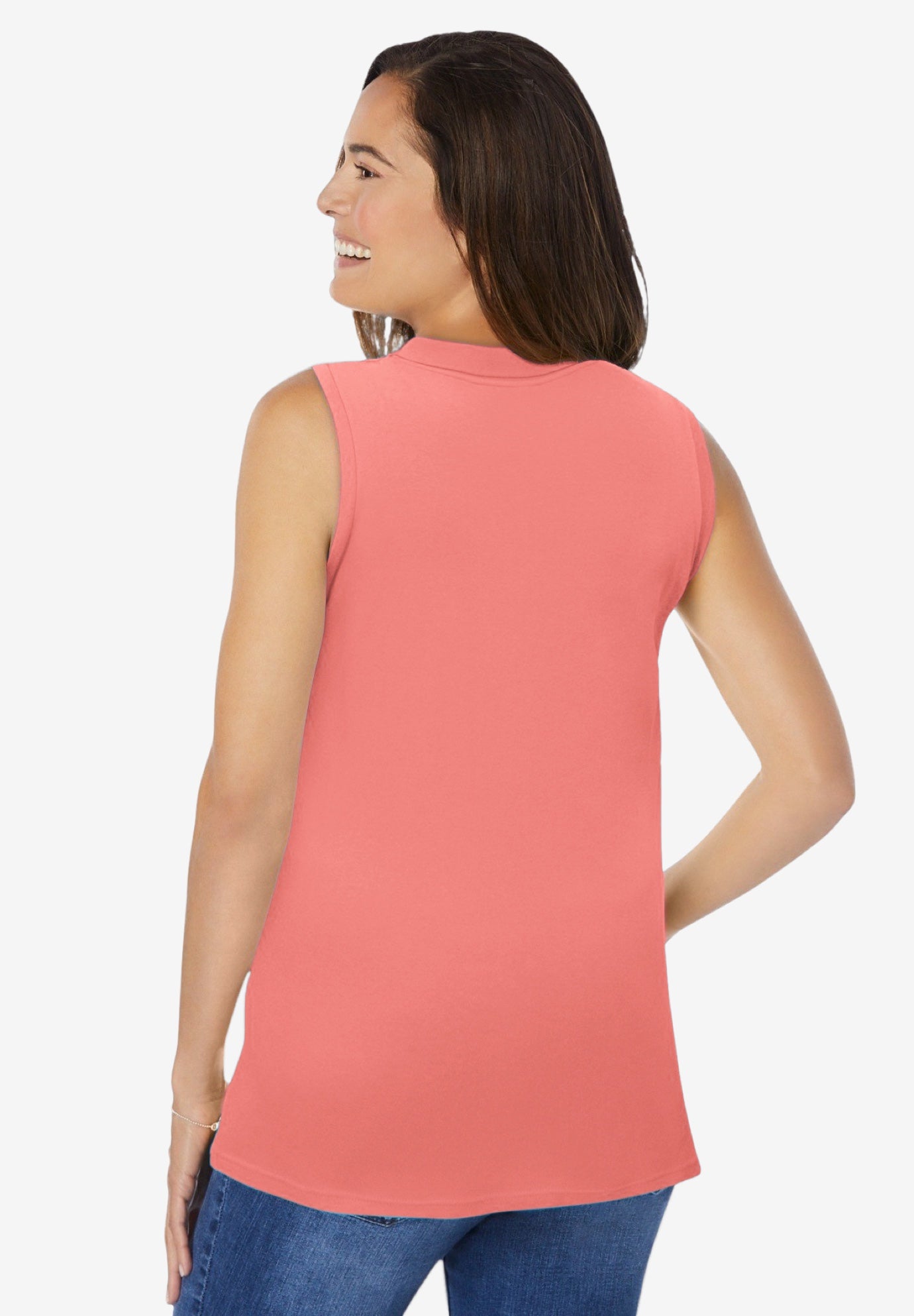Sleeveless Polo Tunic image number 1
