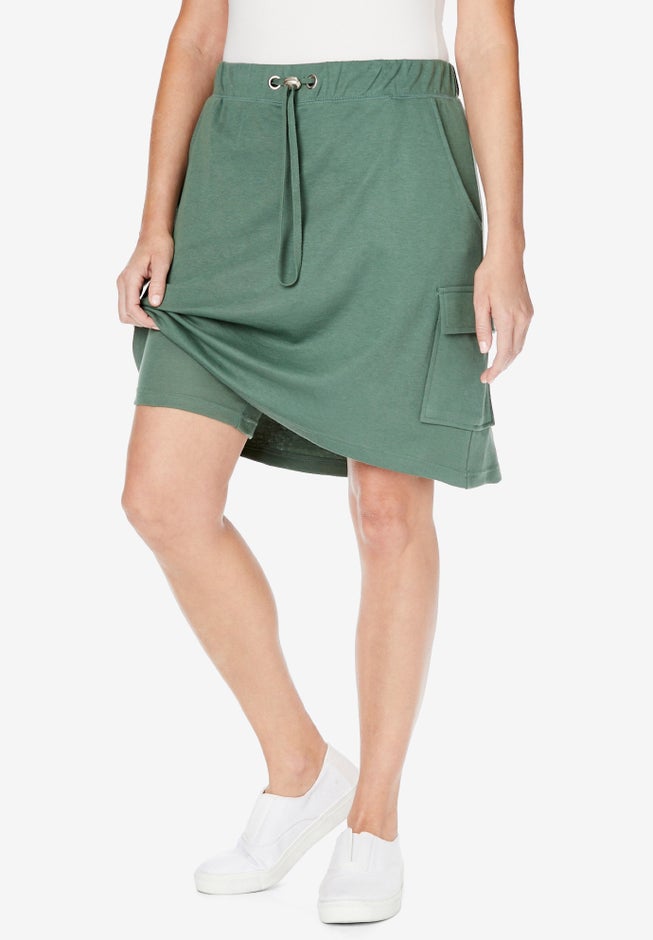 Knit Cargo Skort image number 1