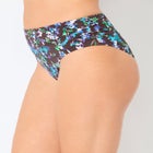 Side Shirred High Waist Swim Brief image number 2