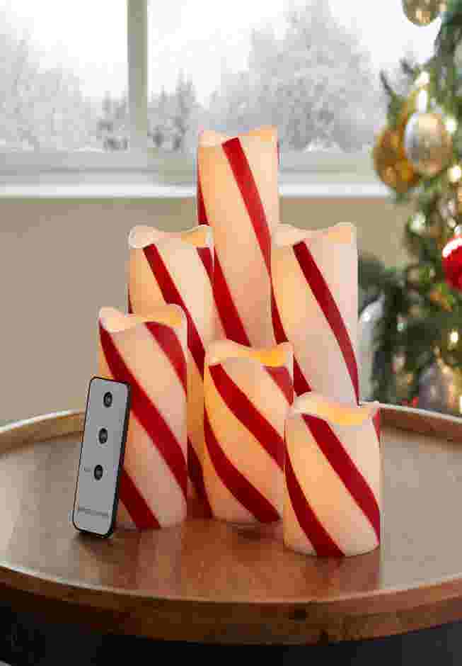 Remote-Controlled LED Candles, Set of 6 image number 0