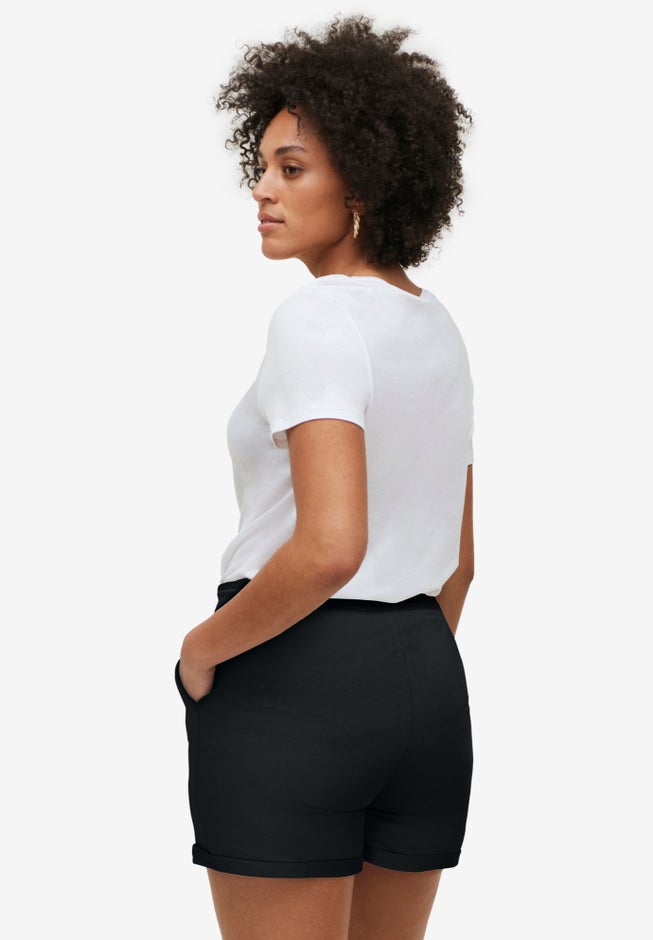 French Terry Drawstring Shorts image number 1