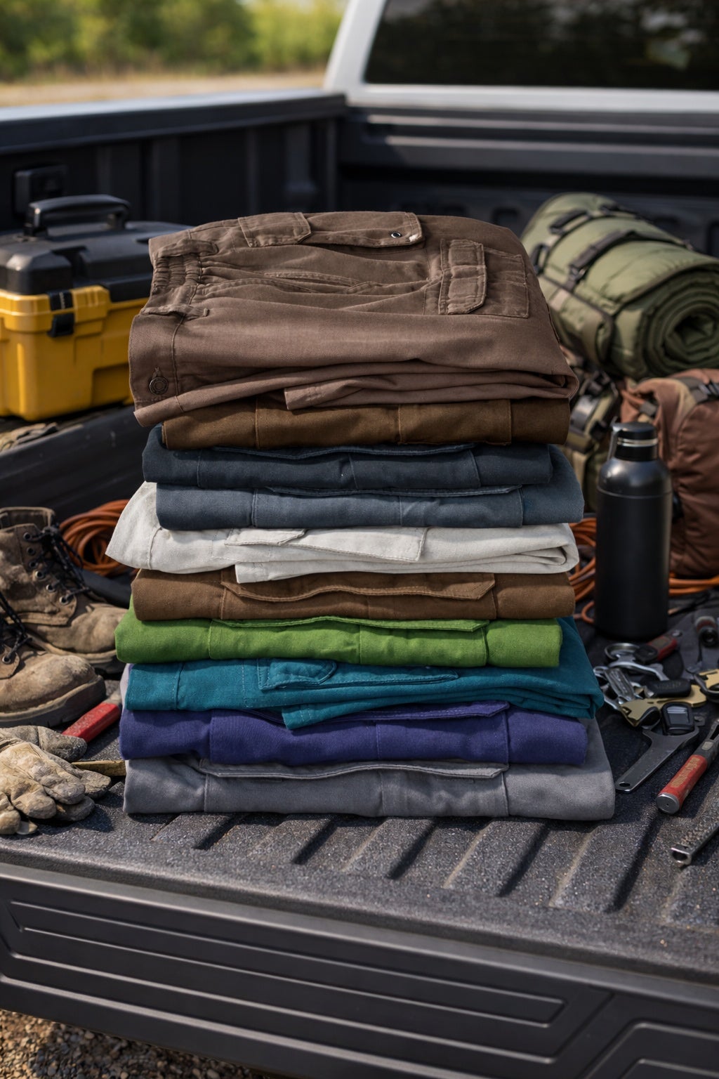Ranger 12" Stacked Cargo Pocket Shorts image number 5