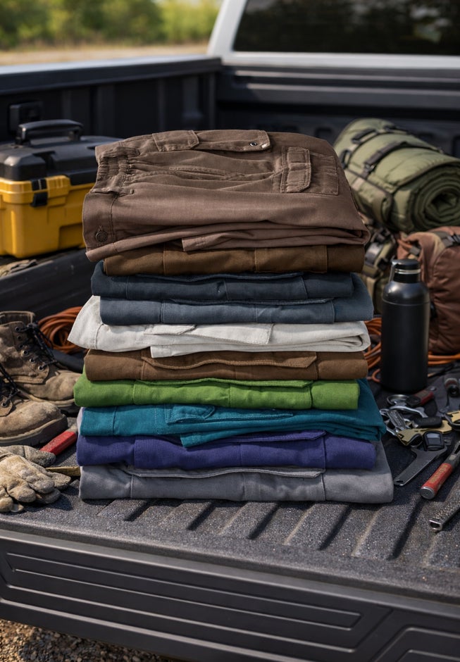 Ranger 12" Stacked Cargo Pocket Shorts image number 5