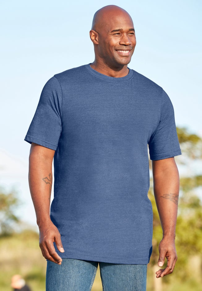 Heavyweight Longer-Length Crewneck T-Shirt image number 1