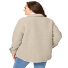 Berber Button-Front Jacket image number null