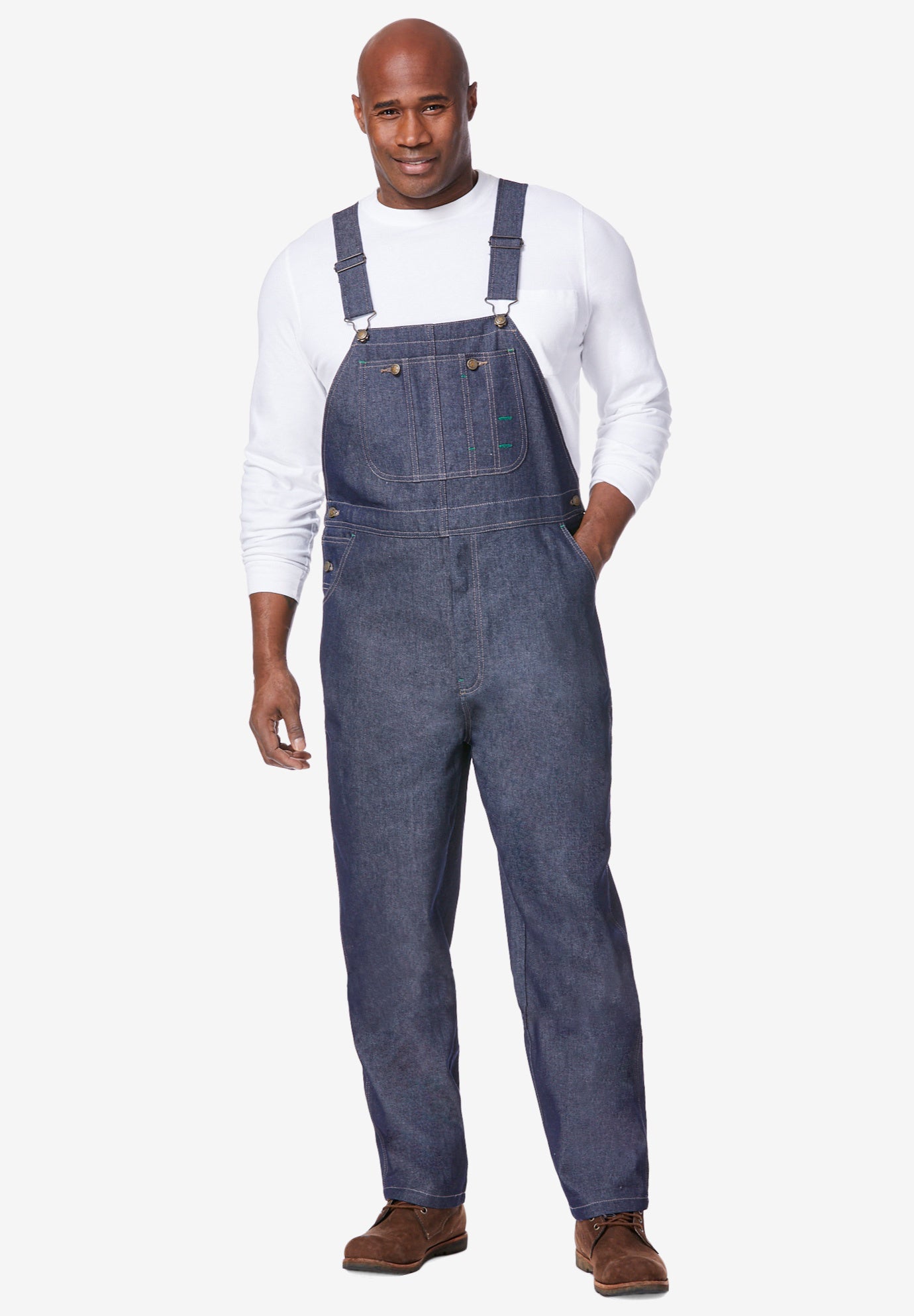 Lightweight Comfort Denim Overall image number 0