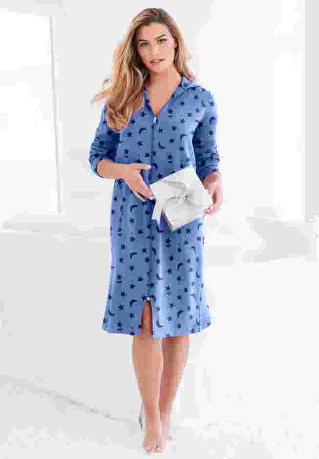 Short Hooded Sweatshirt Robe image number 6