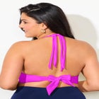 Loop Strap Halter Bikini Top image number null