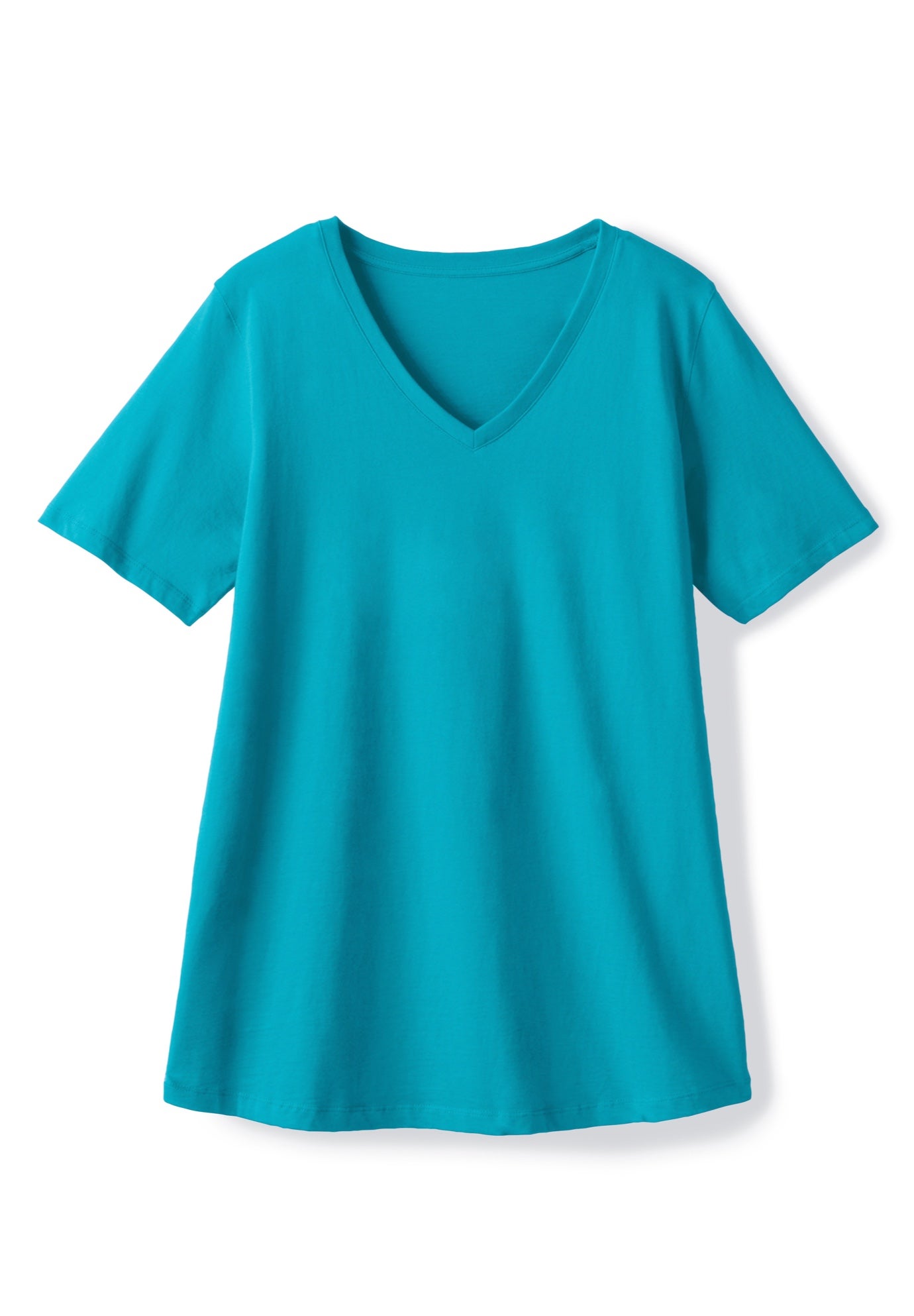 Perfect Short-Sleeve V-Neck Tee image number 4