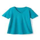 Perfect Short-Sleeve V-Neck Tee image number null