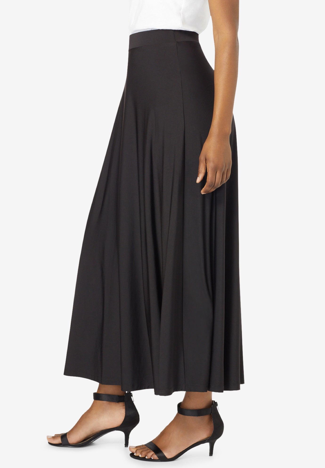 Ultrasmooth® Fabric Maxi Skirt image number 2