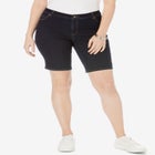True Fit Stretch Denim Bermuda Short image number null