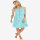 Short Embroidered Nightgown  image number null