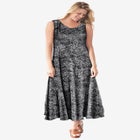 Sleeveless Crinkle Dress image number 1