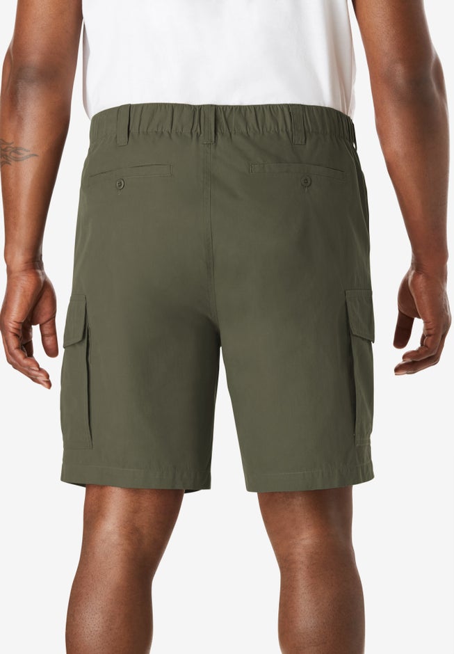 8" Moisture Wicking Cargo Shorts image number 1