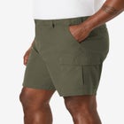 8" Moisture Wicking Cargo Shorts image number null
