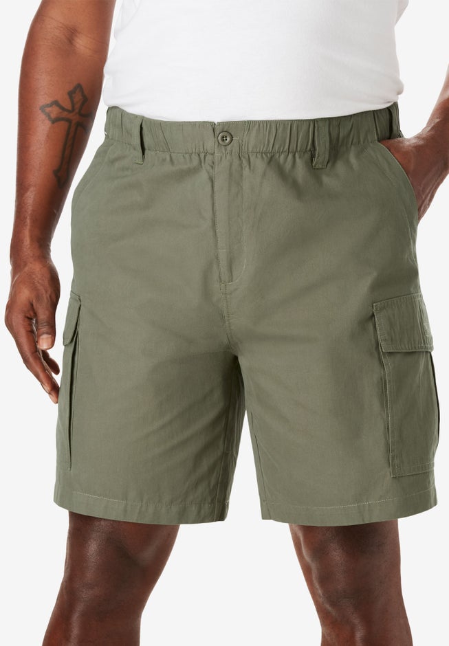 8" Moisture Wicking Cargo Shorts image number 0