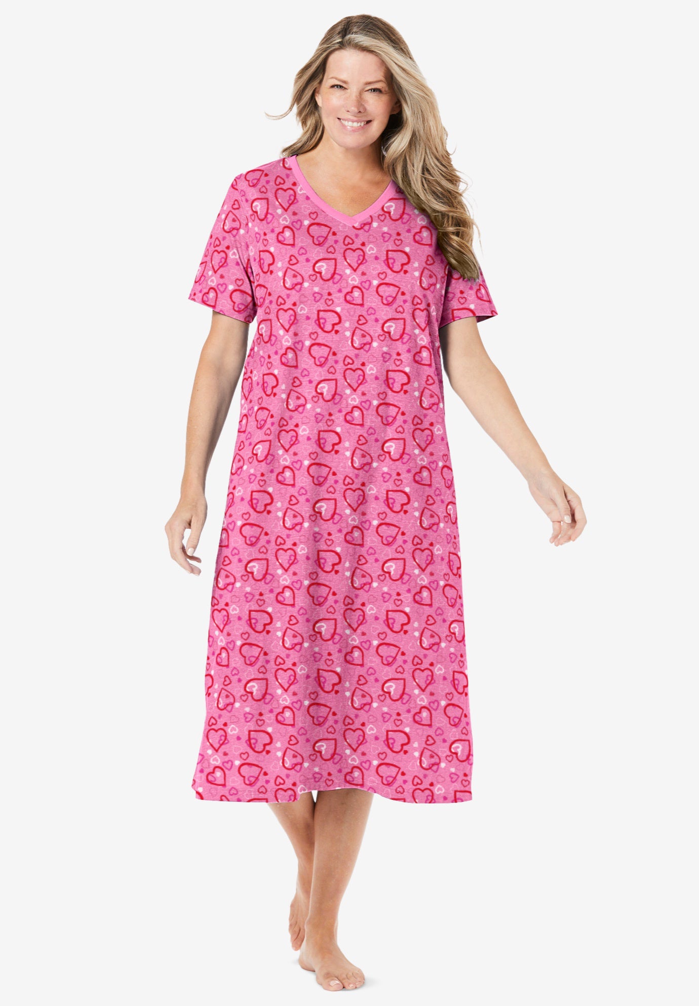 Long Print Sleepshirt image number 0