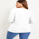 Long-Sleeve Crewneck One + Only Tee image number null