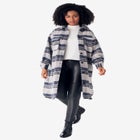 5-Pocket Faux Leather Pants image number null