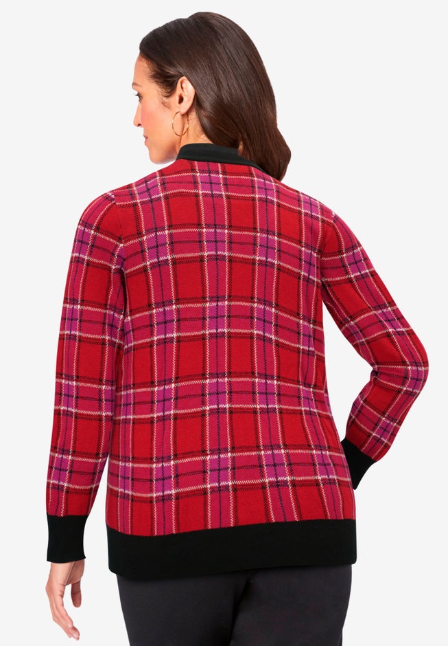 V-Neck Cardigan Sweater image number 1