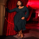 Empire Waist Dress image number null