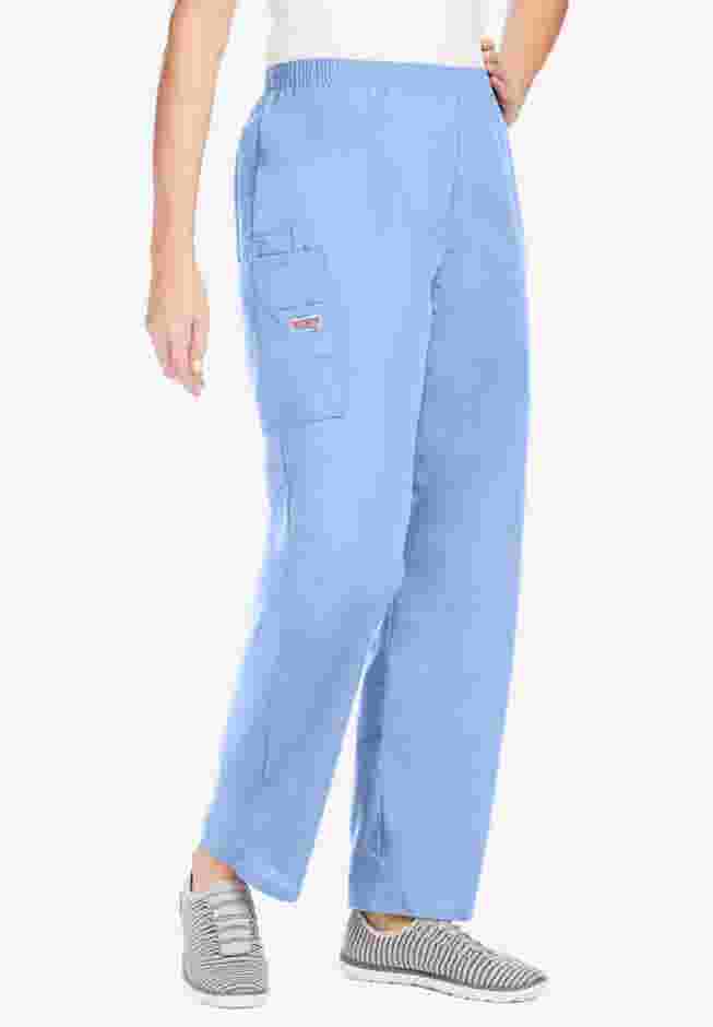 Natural Rise Pull-On Cargo Pant Scrubs image number 0