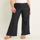 Curvie Fit Wide-Leg Jeans image number 0