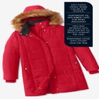 Plus Size Short Length Puffer Coat image number null