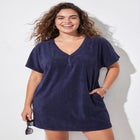 French Terry Lightweight Cover Up Tunic image number 4