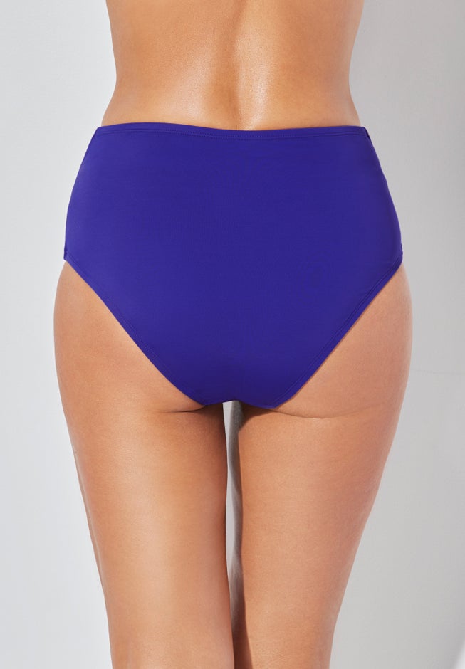 High Waist Twist Swim Brief image number 1
