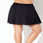 Lightweight Quick-Dry Pleated Swim Skort image number null