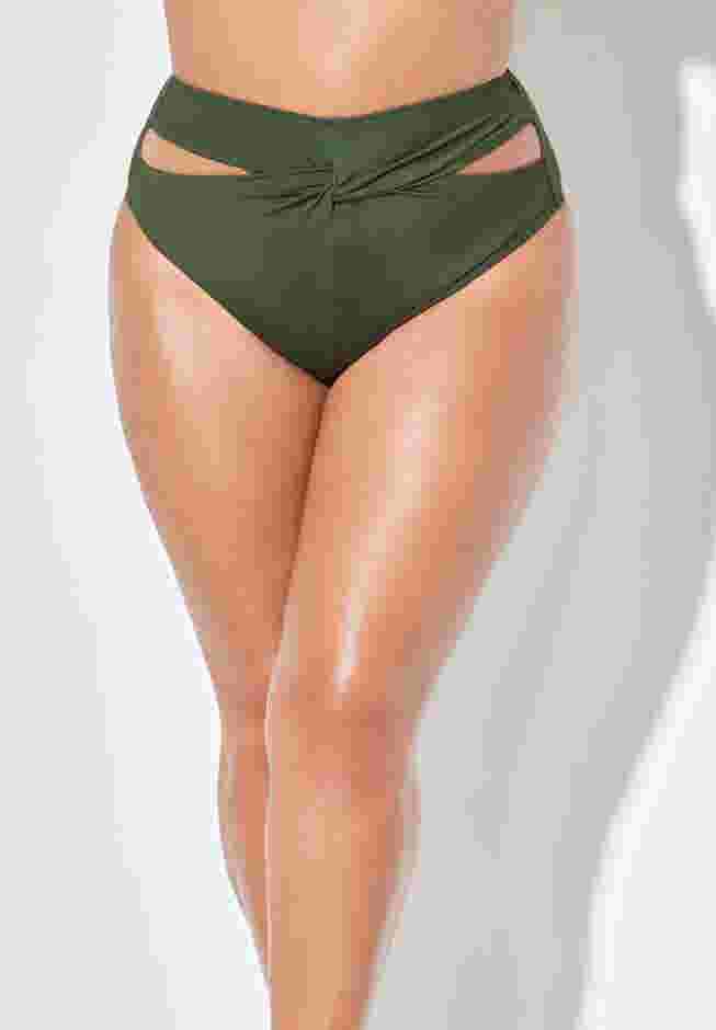 Loop Cut Out High Leg Bikini Brief image number 0